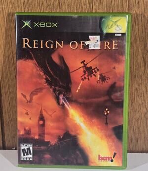 Reign of Fire Original Xbox Game Complete CIB BAM! Entertainment